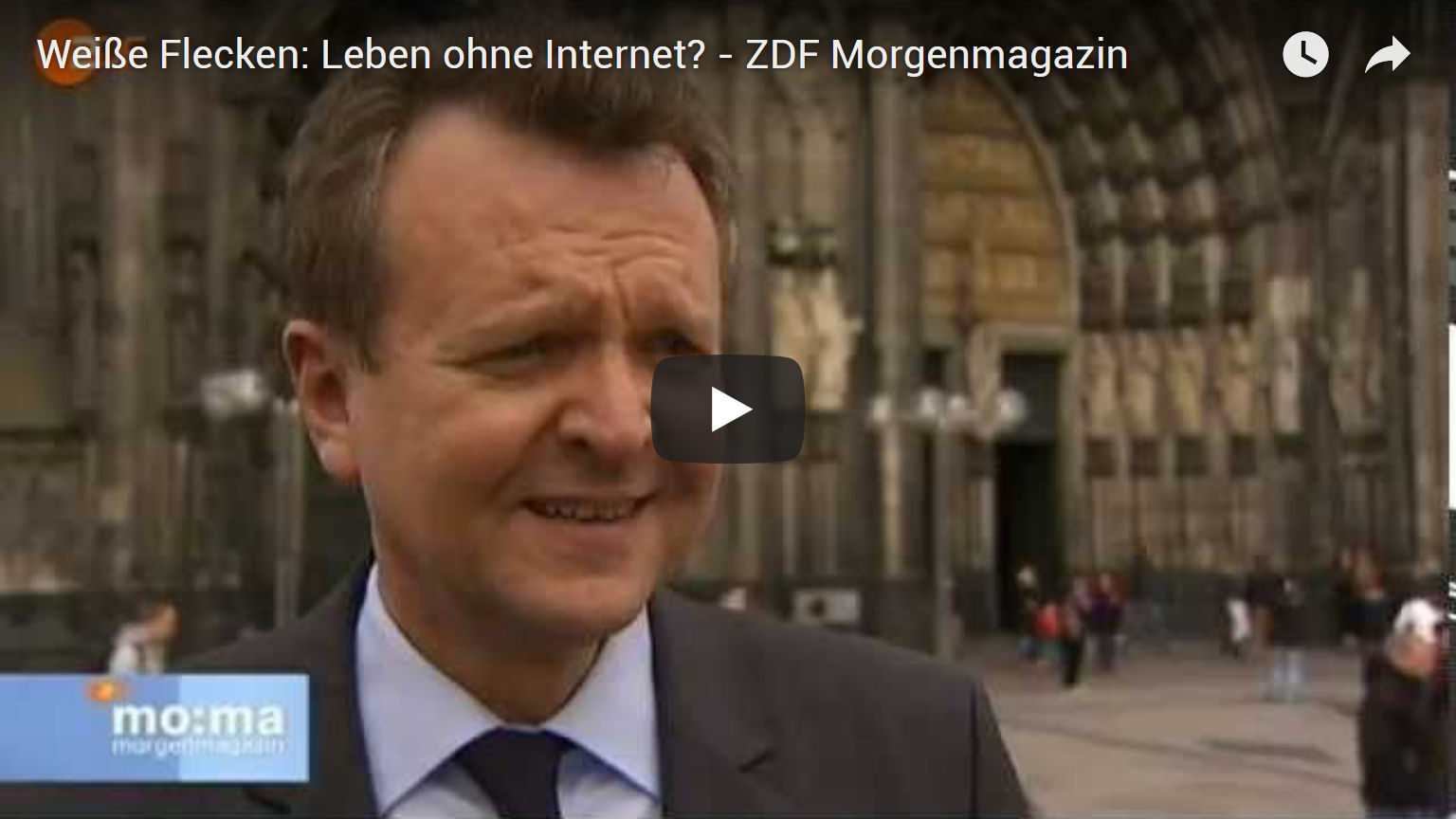 Weiße Flecken: Leben ohne Internet? - ZDF Morgenmagazin